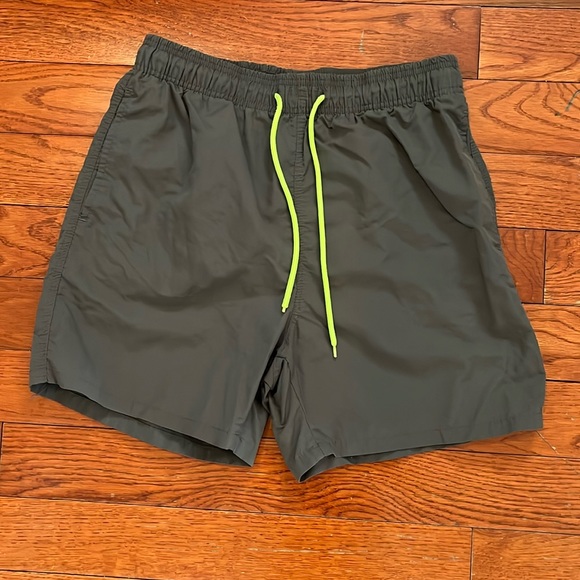 SILKWORLD Men's Swim Trunks Quick Dry Beach Shorts with Pockets - Picture 1 of 4